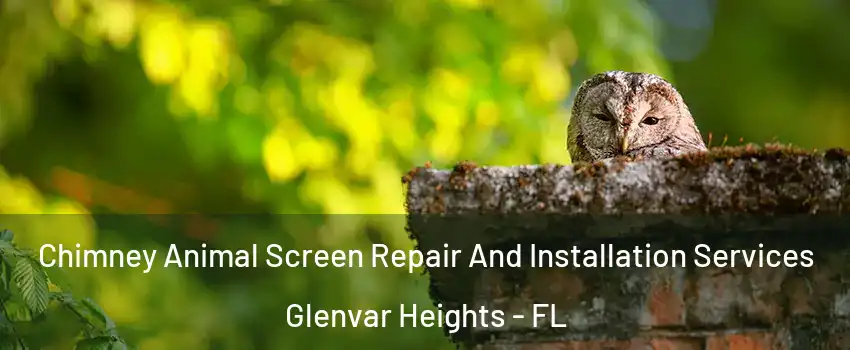  Chimney Animal Screen Repair And Installation Services Glenvar Heights - FL