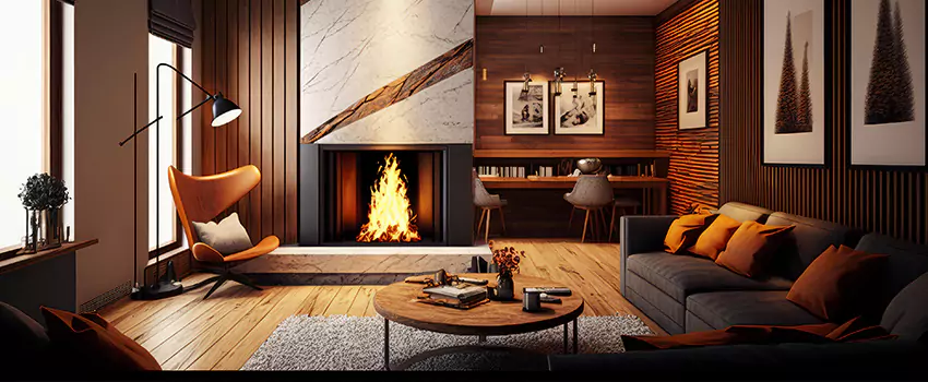 Fireplace Design Ideas in Glenvar Heights, FL