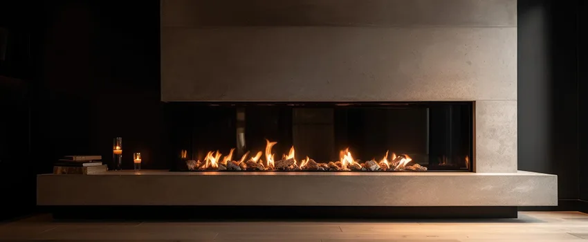 Gas Fireplace Ember Bed Design Services in Glenvar Heights, Florida