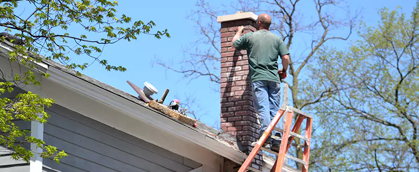 Vinyl and PVC Chimney Flashing Installation in Glenvar Heights, FL