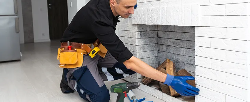 Fireplace Damaged Damper Frame Repair Services in Glenvar Heights, Florida