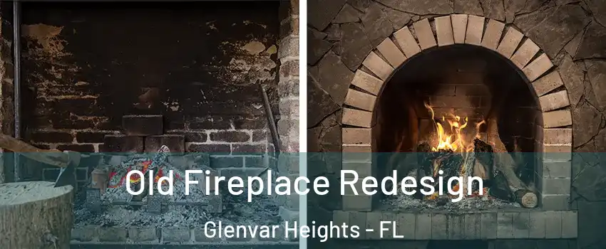 Old Fireplace Redesign Glenvar Heights - FL